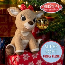 Clarice the Reindeer - Stuffed Animal Plush Toy $28.85 Stuffed Animals & Teddy Bears