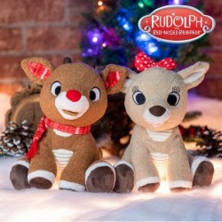 Clarice the Reindeer - Stuffed Animal Plush Toy $28.85 Stuffed Animals & Teddy Bears