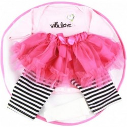 Reborn Baby Dolls Clothes Girl Tutu Skirt Outfits for 20-23 Inches Reborn Doll Baby Girl Clothing 4 Pices Sets $28.68 Doll Ac...