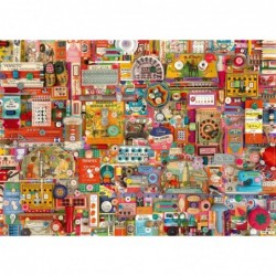 Shelley Davies: Vintage Haberdashery – 1000 Piece Jigsaw Puzzle Kids and Adults Ages 12+ $38.87 Board Games