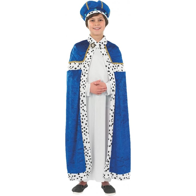 3 Wise Men Costume Kids Three Kings Wiseman Biblical Robe Nativity Gown Boys Christmas Costumes for Kids S M L XL $48.56 Kids...