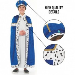 3 Wise Men Costume Kids Three Kings Wiseman Biblical Robe Nativity Gown Boys Christmas Costumes for Kids S M L XL $48.56 Kids...