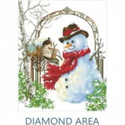 Father Snow Diamond Painting Kit 24.4" x 19.7 $75.44 Kids' Drawing & Writing Boards