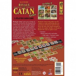 Rivals for CATAN Card Game for 2 Players Deluxe Edition (Base Game) Card Game for Adults and Family Strategy Card Game Ages 1...