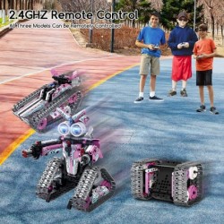 Remote Control Robot Building Kits Remote & APP Controlled 3-in-1 RC Robot/Tracked Car/Tank for Boys Girls Ages 6 7 8 9 10+ Y...