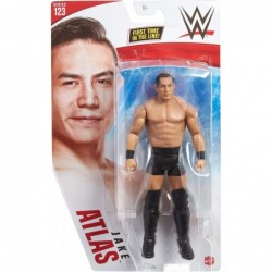 WWE Jake Atlas Action Figure Series 123 Action Figure Posable 6 in Collectible for Ages 6 Years Old and Up $17.24 Action Figures