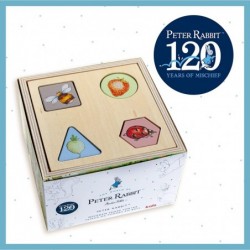 Beatrix Potter Peter Rabbit Wooden Shape Sorter for Toddlers Includes 8 Pieces Multicolor $33.50 Early Development & Activity...