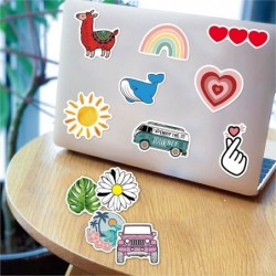 VSCO Stickers for Hydroflask Cute Green Cactus Plant Stickers for Water Bottles Laptop Stickers for Girls Teens Waterproof Bu...