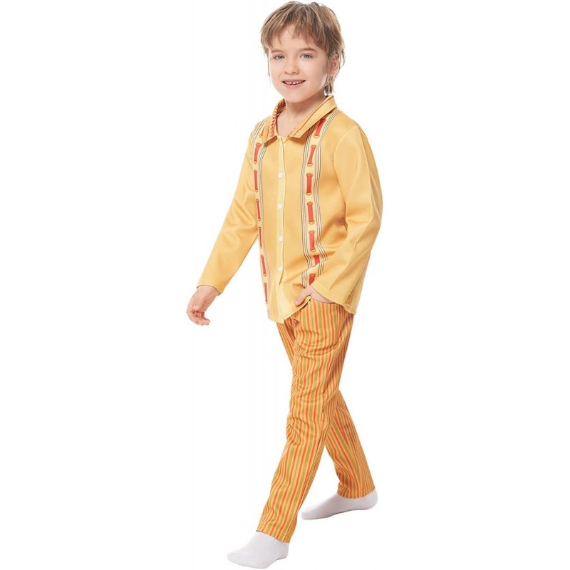 Felix Costume Shirt Pants Outfits Cospaly Felix Coat Suits Halloween Long Sleeve Uniform for Boys $26.22 Kids' Costumes