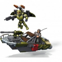 Construx Halo Warthog Rally Vehicle Halo Infinite Construction Set with Master Chief Character Figure Building Toys for Kids ...