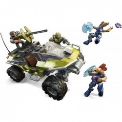 Construx Halo Warthog Rally Vehicle Halo Infinite Construction Set with Master Chief Character Figure Building Toys for Kids ...