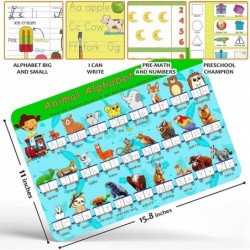 Educational Learn to Write Game for Age of 3 4 5+ Years Old Boys Girls - Preschool Learning Toys - 12 Reusable Activity Mats ...