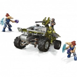 Construx Halo Warthog Rally Vehicle Halo Infinite Construction Set with Master Chief Character Figure Building Toys for Kids ...