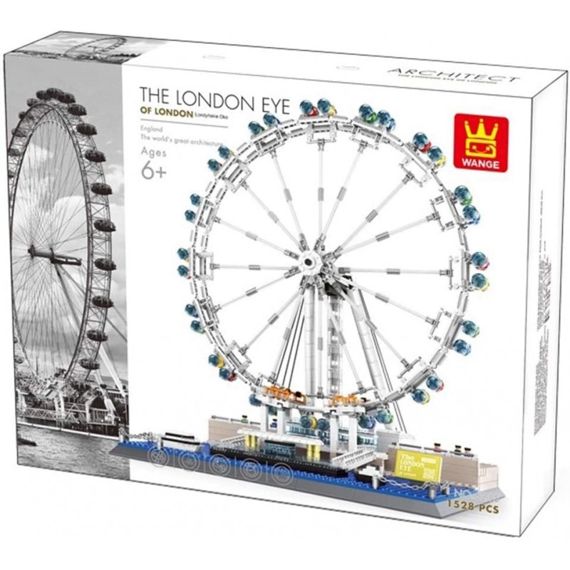 1528Pcs Ferris Wheel London Eye Building Blocks DIY Educational Toys $120.09 Toy Building Sets