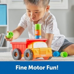 Tony the Peg Stacker Dump Truck - 10 Pieces Ages 18+ months Fine Motor Skills Toy for Toddlers Preschool Toys $24.02 Early De...