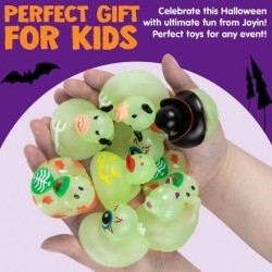 JOYIN 12 PCS Halloween Rubber Duckies Toy 6 Design Glow in The Dark for Bath Shower Classroom Incentive Halloween Party Favor...