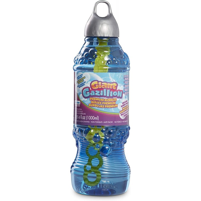 Bubbles 1 Liter Giant Bubble Solution Blue $17.55 Bubble Blowing Products