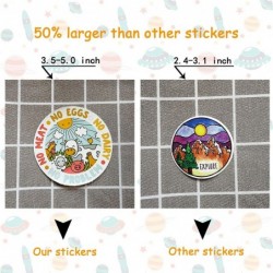 for Vegan Be Happy Cute Stickers(20 Pcs Large Size)Vegan Gifts Vegetable Stickers Party Room Decor for Laptop Water Bottle Gr...