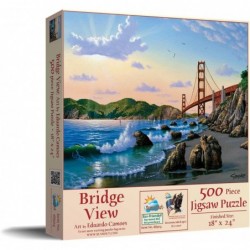 Bridge View 500 pc Jigsaw Puzzle $32.45 Jigsaw Puzzles