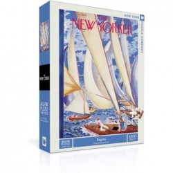 New Yorker Regatta - 1000 Piece Jigsaw Puzzle $51.35 Jigsaw Puzzles