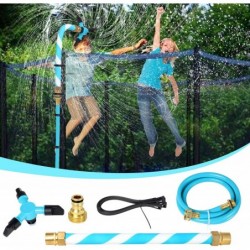 Trampoline Sprinkler 360 Degree Trampoline Sprayer Water Park Kids Summer Outdoor Water Game Toys Perfect Trampoline Water Ac...