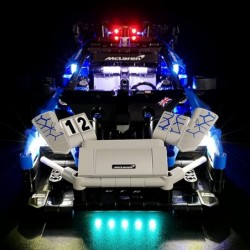 Light Kit for Lego Mclaren Senna GTR 42123 Compatible with Lego Technic 42123 Light Set Decoration DIY Led Light Kit for 4212...