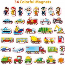 34 Foam Fridge Magnets for Toddlers 1-3 – Large Toddler Magnets – Fridge Magnets for Kids - Refrigerator Magnets for Kids – B...