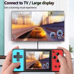 Handheld Game Console for Kids Aldults Preloaded 270 Classic Retro Games with 3.0'' Color Display and Gamepad Rechargeable Ar...