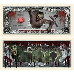 Zombie Million Dollar Bills - Pack of 10 $18.38 Gags & Practical Joke Toys