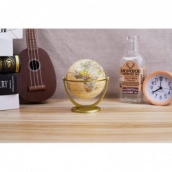 Mini Antique Globe 4-inch / 10 cm - Swivels in All Directions Educational Decorative Unique Small World Desktop Vintage (Mini...