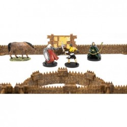 Palisades Kit: Tabletop & RPG Terrain Game Set for Dungeons & Dragons Pathfinder Castles & Crusades 13th Age Runequest Asunde...