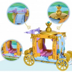 Friends Princess Carriage Building Toys Dream Pumpkin Royal Carriage with Horse Fairy Play Set Creative Gifts for Girls Kids ...