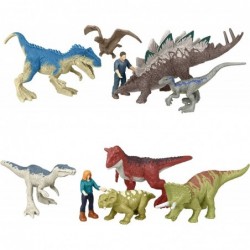 Jurassic World Dominion Carnotaurus Clash Multipack with 5 Mini Figures Toy Gift Set and Collectible $21.23 Kids' Play Animal...