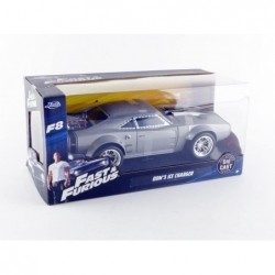 Fast & Furious 1:24 Dom's Ice Charger Die-cast Car Toys for Kids and Adults Silver (98291) $37.57 Kids' Play Cars & Race Cars