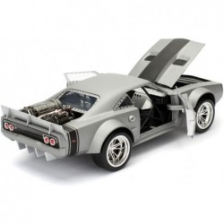 Fast & Furious 1:24 Dom's Ice Charger Die-cast Car Toys for Kids and Adults Silver (98291) $37.57 Kids' Play Cars & Race Cars