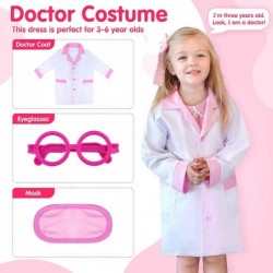 Kids Doctor Kit for Girls Pink Doctors kit for Kids 22 Pieces Doctor Play Gift for Kids Medical Toys Set with Roleplay Doctor...