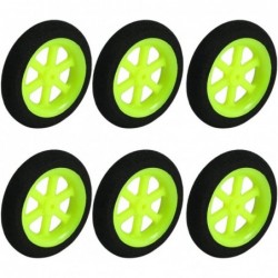 6pcs RC Aircraft Airplane DIY Sponge Wheel Tire D36mm H8mm Black Lime $17.26 Remote & App Controlled Vehicles