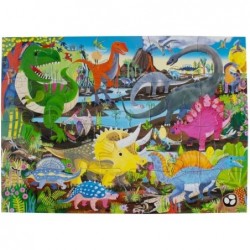 Dinosaur Land 20 Piece Jigsaw Puzzle Multi $17.86 Jigsaw Puzzles