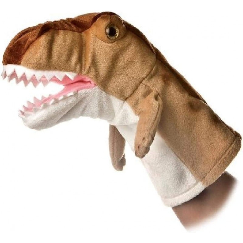 Aurora World Hand Puppet Plush T Rex Dinosaur 10" - 32026 $19.70 Plush Puppets