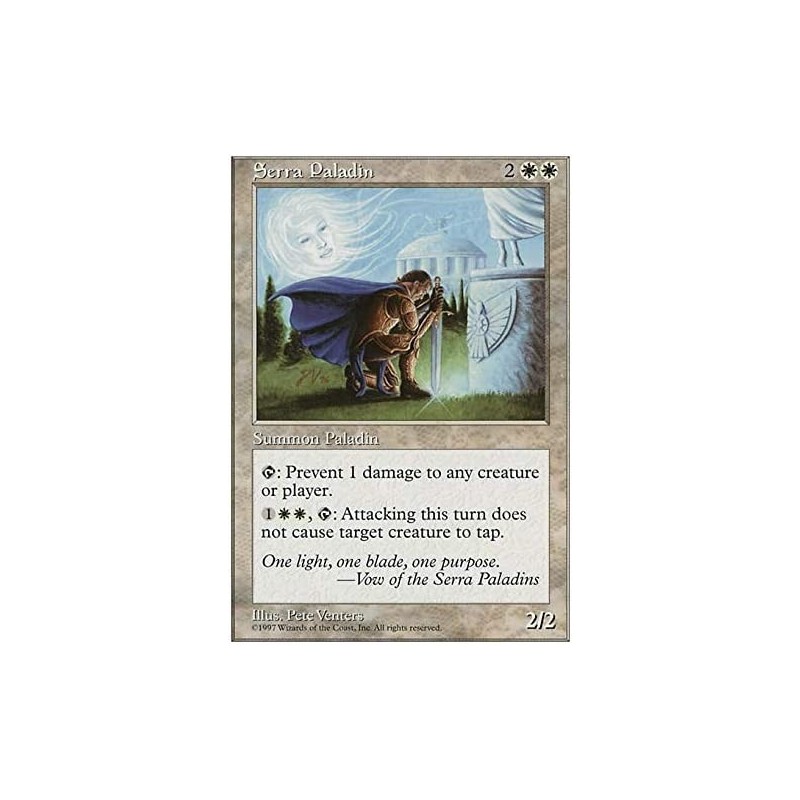 Serra Paladin - Fifth Edition $11.78 Card Games