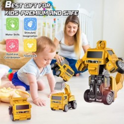 Construction Toys for 3 4 5 6 Year Old Boys Transform Robot Kids Toys Friction Powered Toy Trucks Vehicles Toddler Toys Cars ...