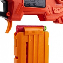 Spectrum Motorized Clip-Fed Blaster Dart Blaster Toy Foam Blaster Set Battery Powered for Kids Teens and Adults Five 10-Round...