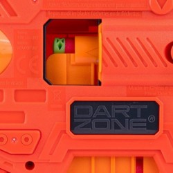 Spectrum Motorized Clip-Fed Blaster Dart Blaster Toy Foam Blaster Set Battery Powered for Kids Teens and Adults Five 10-Round...