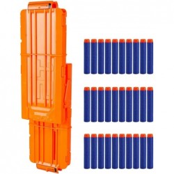 Flip Clip Upgrade Kit 2 Pack 12-Dart Quick Reload Clip with 30 Dart Refill Pack for Nerf N-Strike Elite Series (Orange) $17.4...