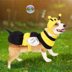 Pet Halloween Bee Dog Costume (Medium) $29.98 Kids' Costumes