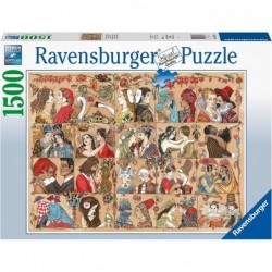 Love Through The Ages 1500 Piece Jigsaw Puzzle for Adults - 16973 - Every Piece is Unique Softclick Technology Means Pieces F...