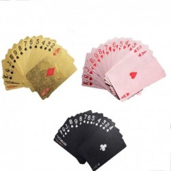 3 Decks Playing Cards Waterproof Plastic Poker Cards Family Game Party Tool or Gifts (Black Gold and Rose Gold) $23.67 Card G...