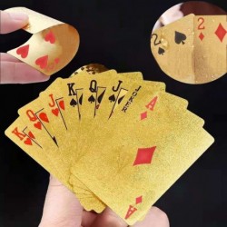 3 Decks Playing Cards Waterproof Plastic Poker Cards Family Game Party Tool or Gifts (Black Gold and Rose Gold) $23.67 Card G...