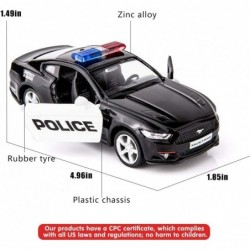 1/36 Scale Ford Mustang GT Police Car Model Zinc Alloy Die-Cast Pull Back Vehicles Kid Toys for Boy Girl Gift (Black) $25.20 ...