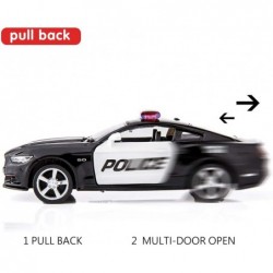 1/36 Scale Ford Mustang GT Police Car Model Zinc Alloy Die-Cast Pull Back Vehicles Kid Toys for Boy Girl Gift (Black) $25.20 ...